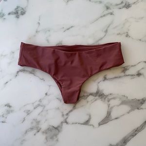 Mikoh Bondi Bikini Bottoms, Rust